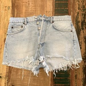 Reformation Jeans “Dixie High Rise Jean Shorts” size 26